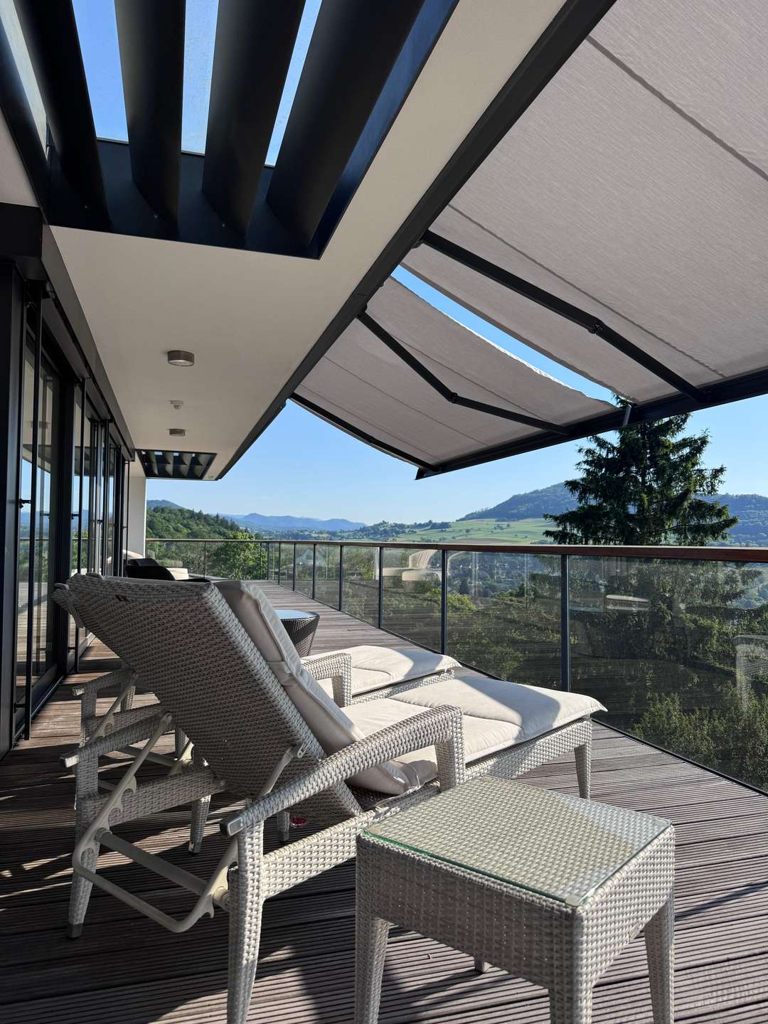 Weitblick über ganz Freiburg